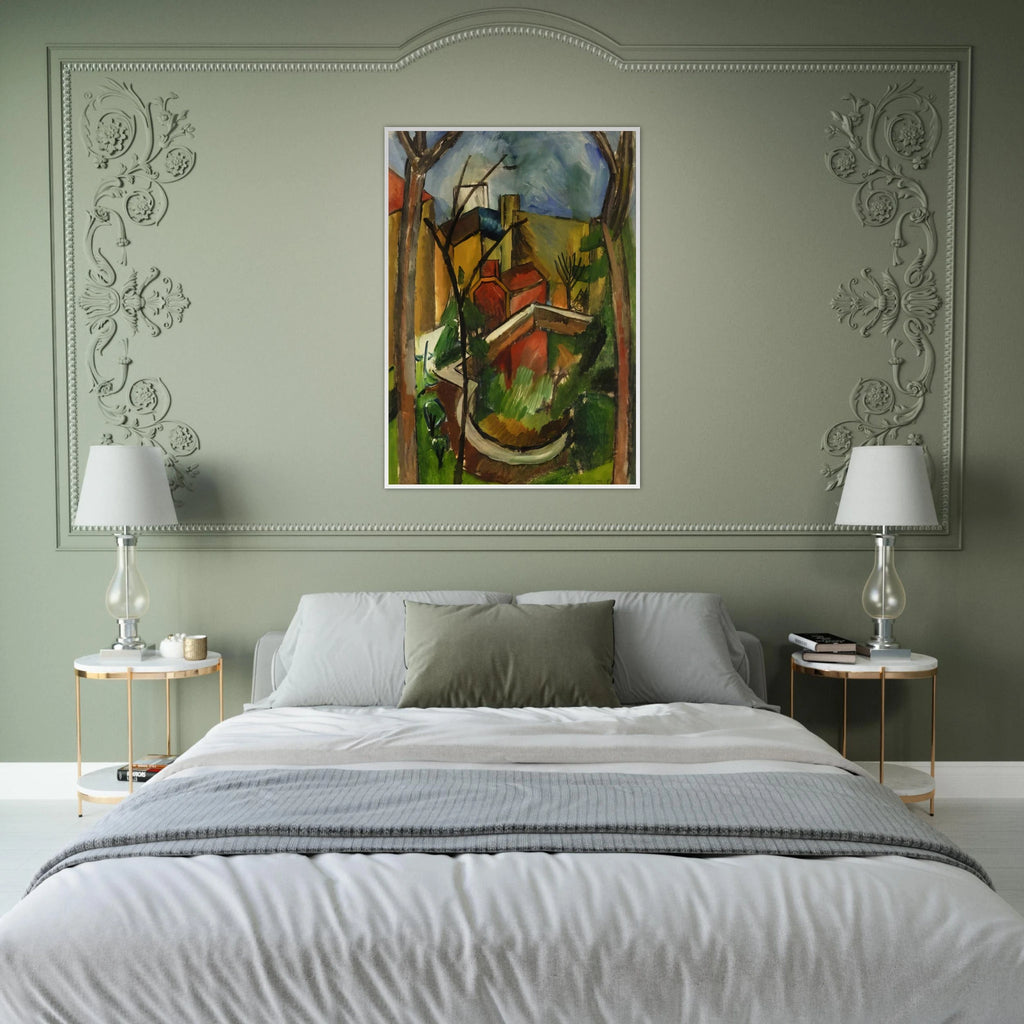 LANDSCAPE OF FALAISE 1910 Framed Poster | Raoul Dufy Framed Prints Wall Art | Raoul Dufy Shop