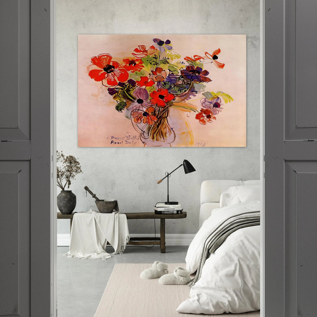 ANEMONES 1953 Poster | Raoul Dufy Poster | Raoul Dufy Shop