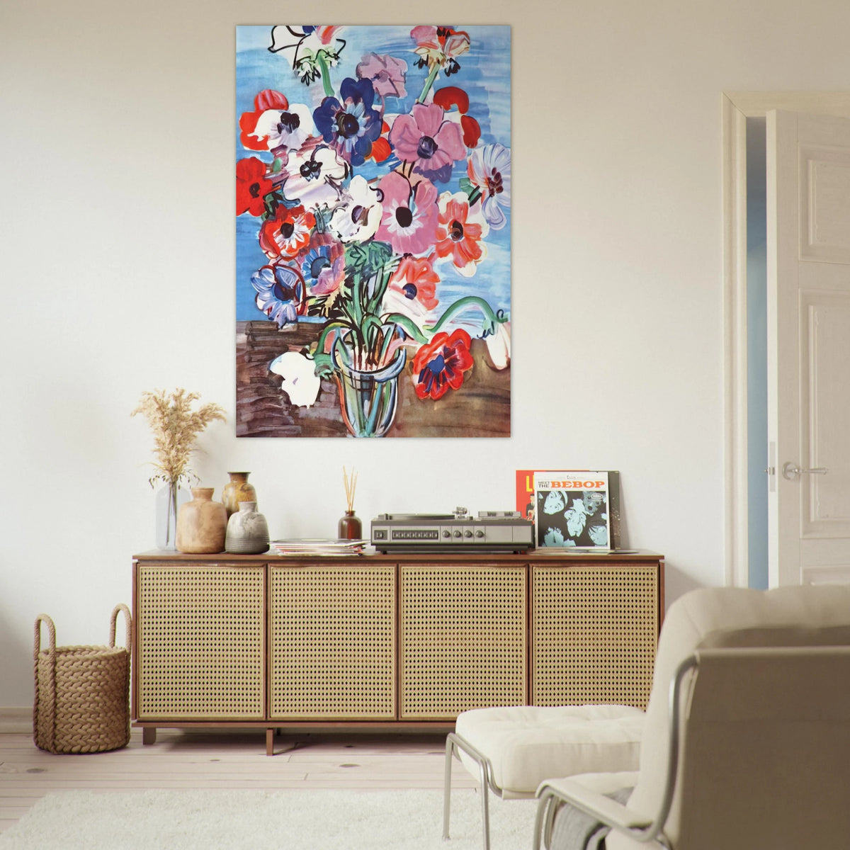 ANEMONES 1937 Poster | Raoul Dufy Poster | Raoul Dufy Shop