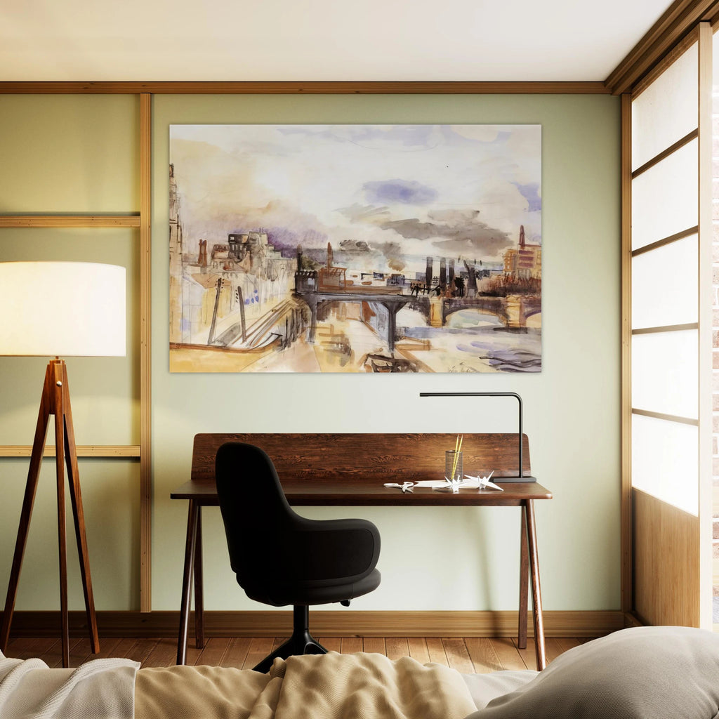 PARISIAN BRIDGE 1922 Poster | Raoul Dufy Poster | Raoul Dufy Shop