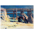 SANDY BEACH OF SAINTE ADRESSE Poster | Raoul Dufy Poster | Raoul Dufy Shop