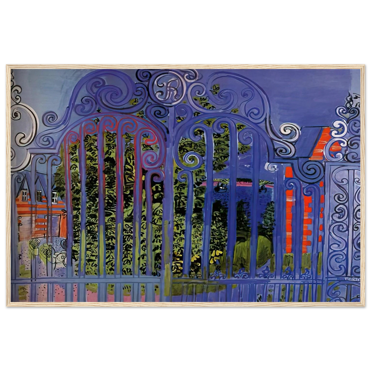 THE GRID 1930 Framed Poster | Raoul Dufy Framed Prints Wall Art | Raoul Dufy Shop