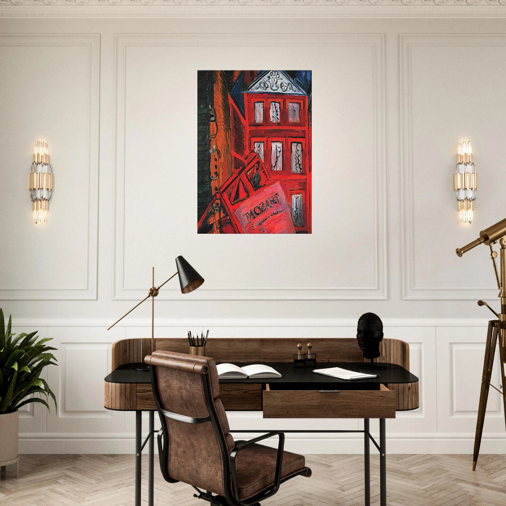 HOMMAGE TO MOZART 1915 Canvas | Raoul Dufy Canvas | Raoul Dufy Shop
