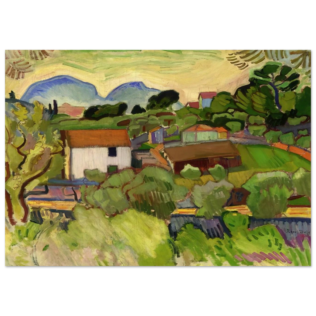 THE RIVER Poster | Raoul Dufy Poster | Raoul Dufy Shop