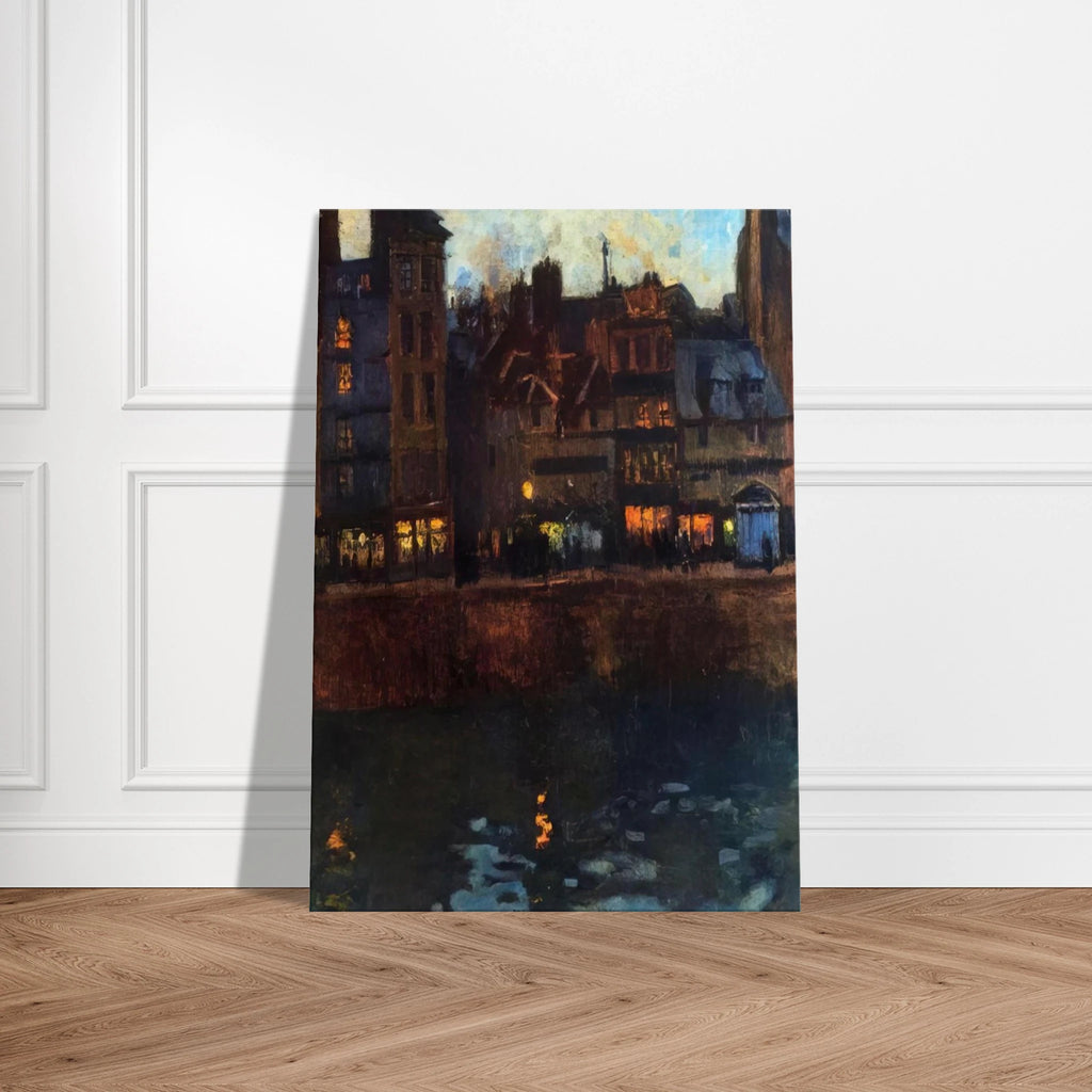 PIER OF LE HAVRE IN THE EVENING 1901 Canvas | Raoul Dufy Canvas | Raoul Dufy Shop