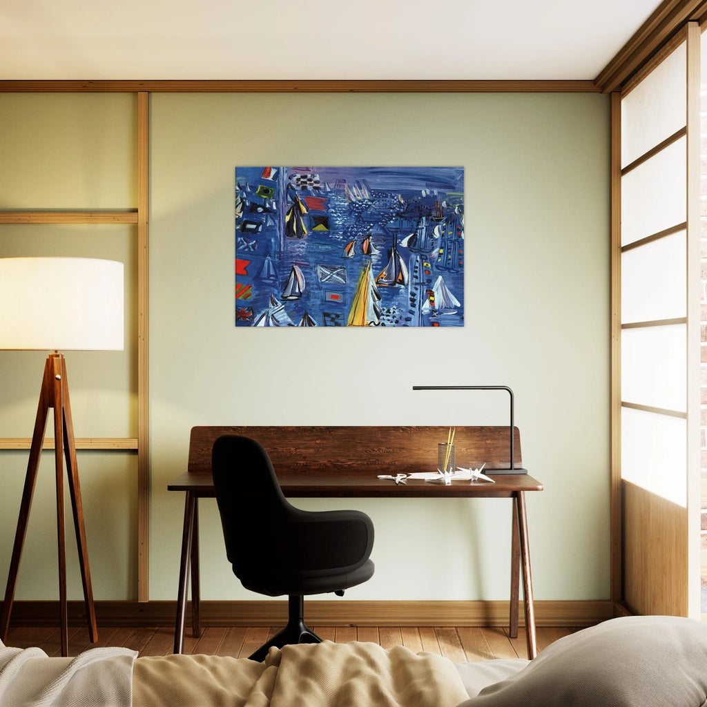REGATTA AT COWES 1934 Canvas | Raoul Dufy Canvas | Raoul Dufy Shop