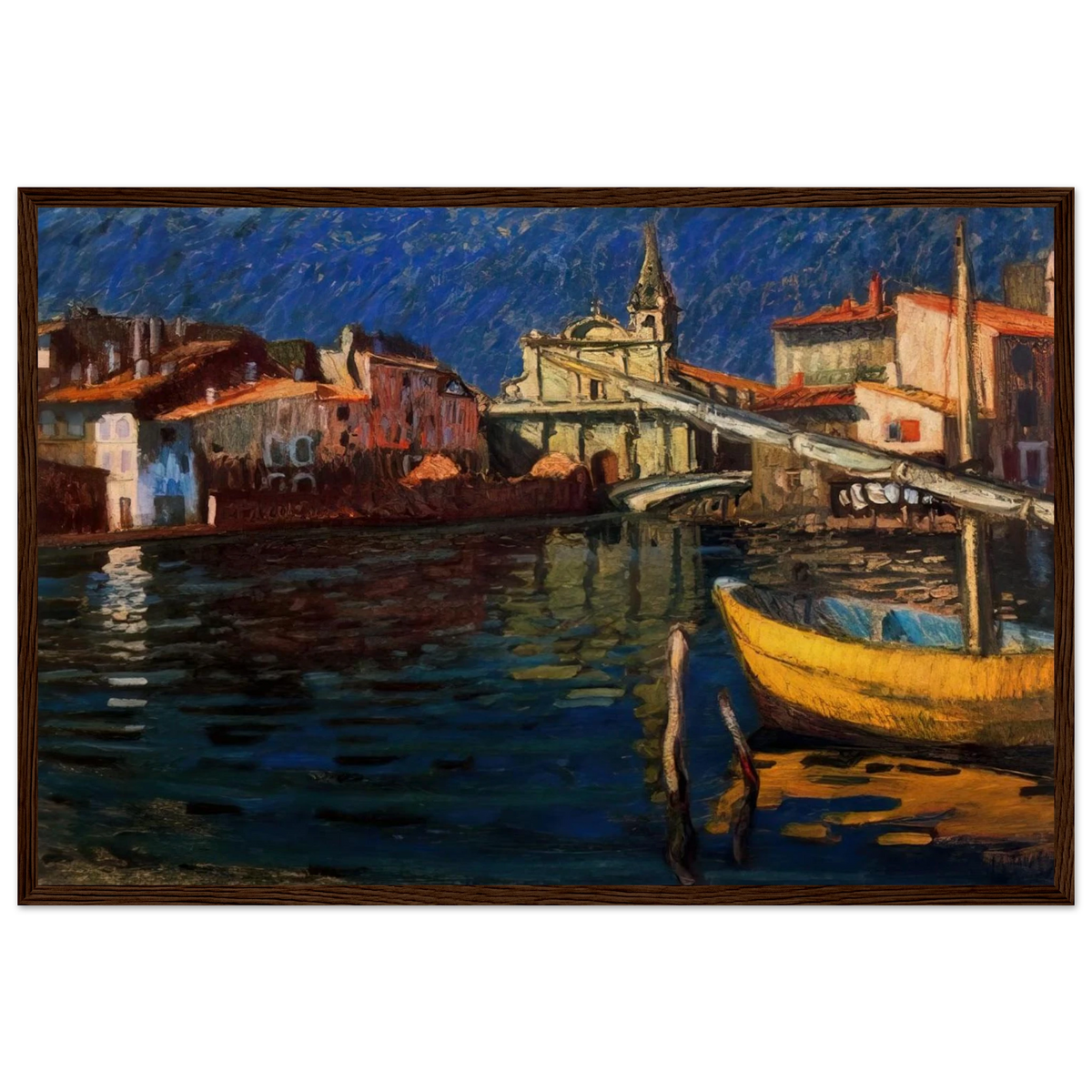 MARTIGUES Framed Poster | Raoul Dufy Framed Prints Wall Art | Raoul Dufy Shop