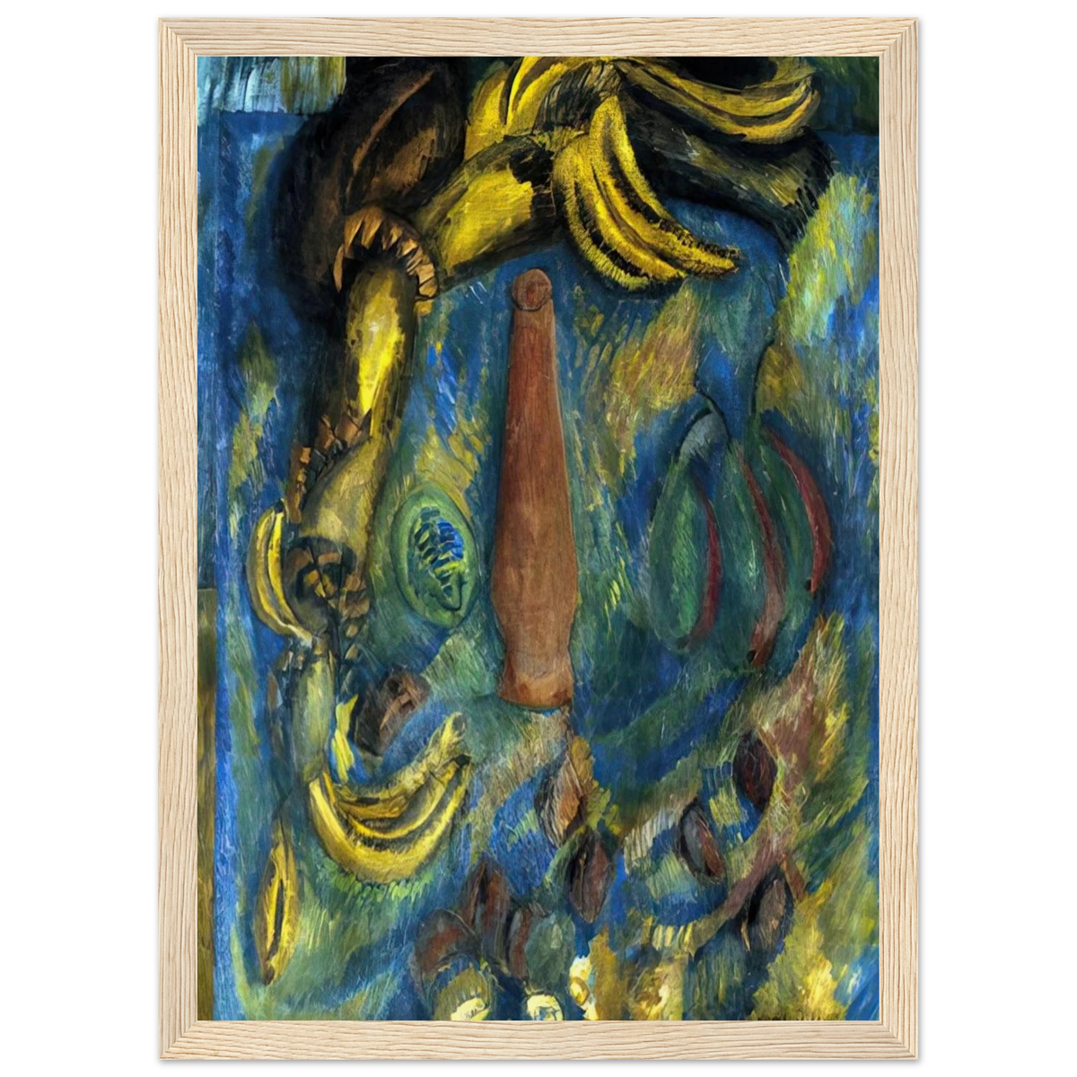 STILL LIFE WITH BANANAS 1909 Framed Poster | Raoul Dufy Framed Prints Wall Art | Raoul Dufy Shop