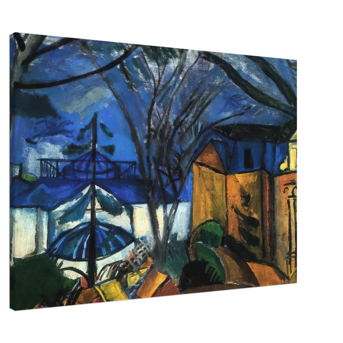 THE BOTANICAL GARDEN 1910 Canvas | Raoul Dufy Canvas | Raoul Dufy Shop