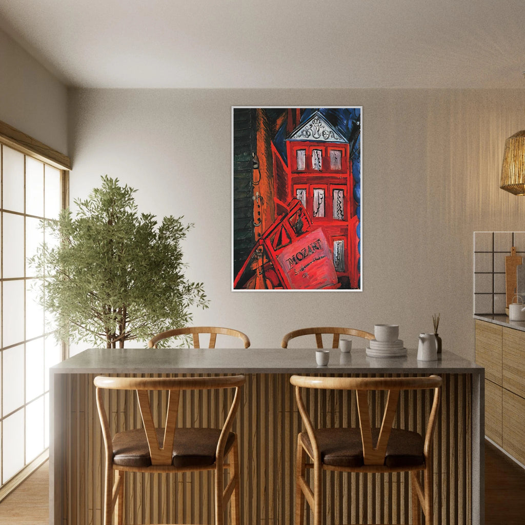 HOMMAGE TO MOZART 1915 Framed Poster | Raoul Dufy Framed Prints Wall Art | Raoul Dufy Shop