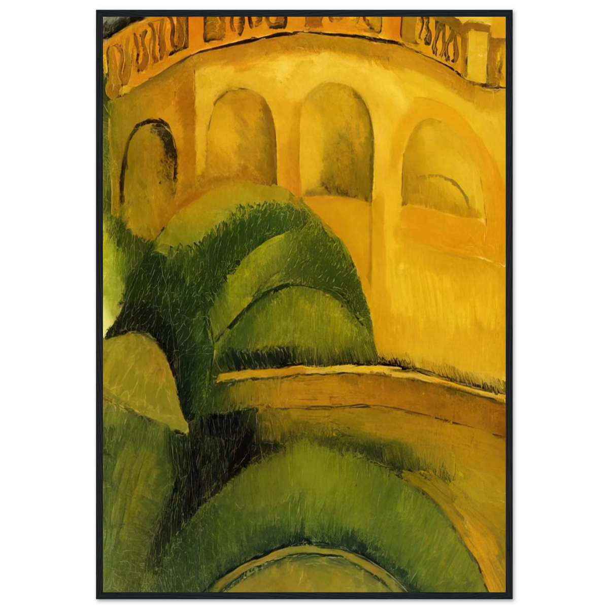ARCADES AT L ESTAQUE 1908 Framed Poster | Raoul Dufy Framed Prints Wall Art | Raoul Dufy Shop