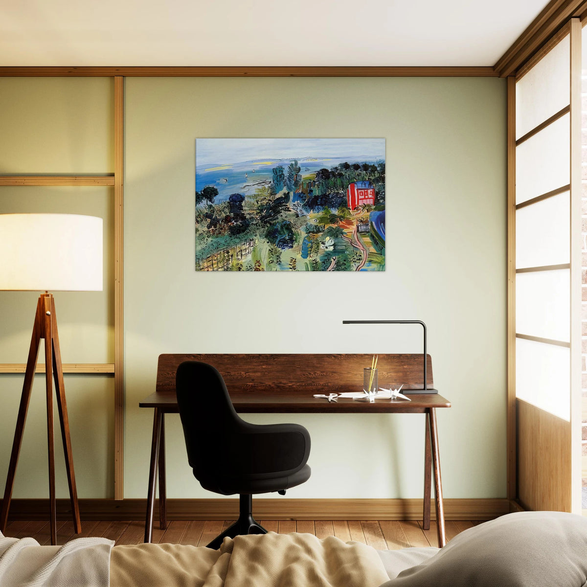 VILLERVILLE Canvas | Raoul Dufy Canvas | Raoul Dufy Shop
