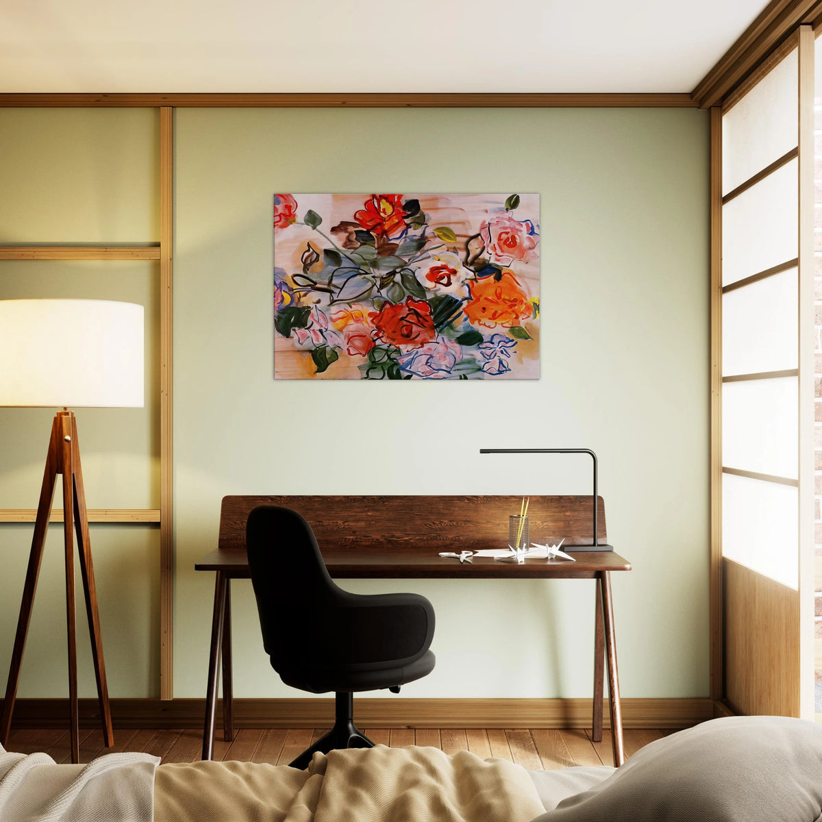 PINK BUNCH 1940 Canvas | Raoul Dufy Canvas | Raoul Dufy Shop