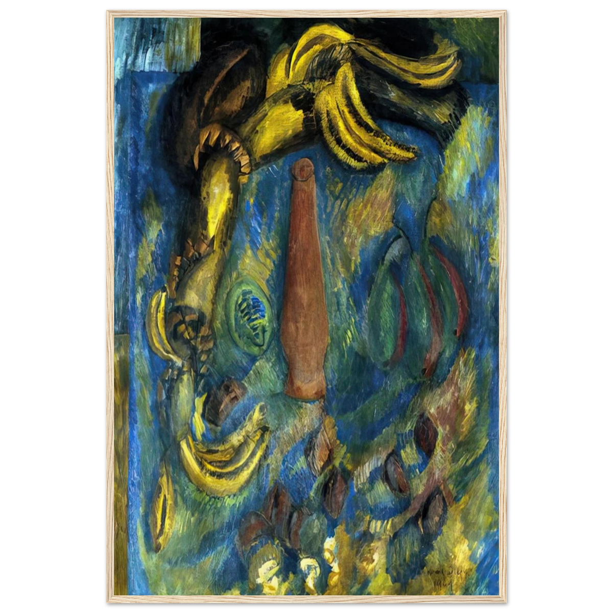 STILL LIFE WITH BANANAS 1909 Framed Poster | Raoul Dufy Framed Prints Wall Art | Raoul Dufy Shop