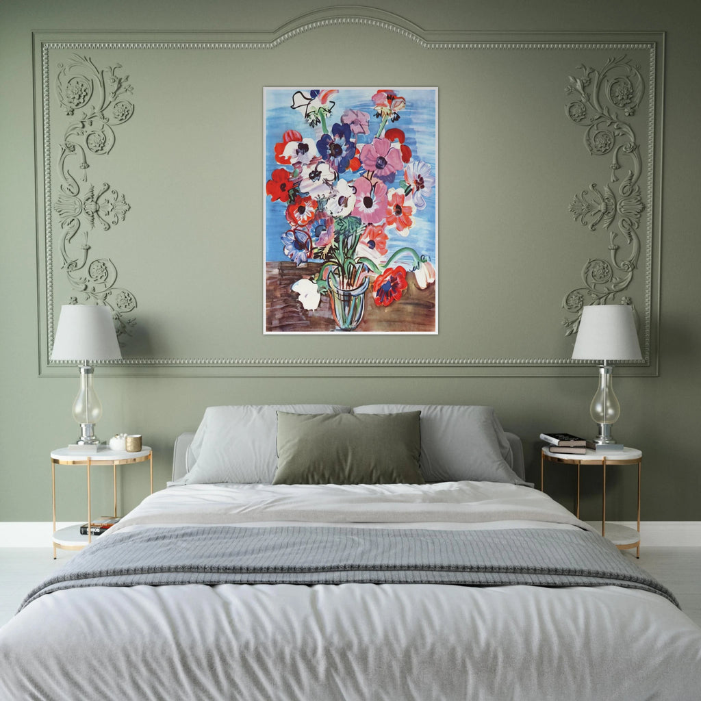ANEMONES 1937 Framed Poster | Raoul Dufy Framed Prints Wall Art | Raoul Dufy Shop