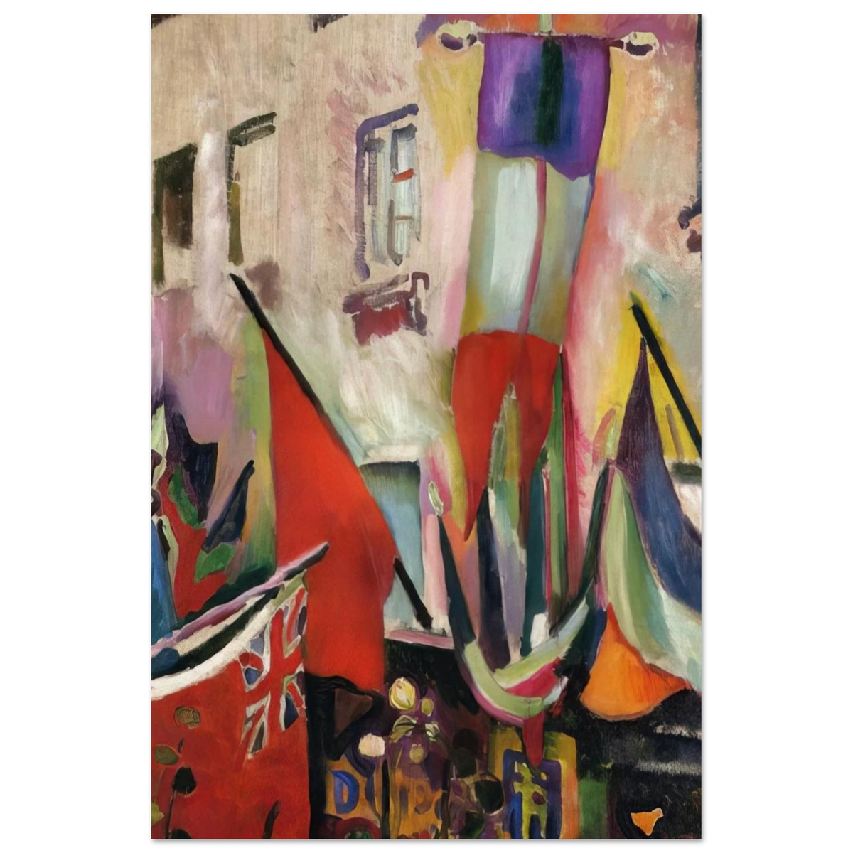 FLAGS 1906 Poster | Raoul Dufy Poster | Raoul Dufy Shop