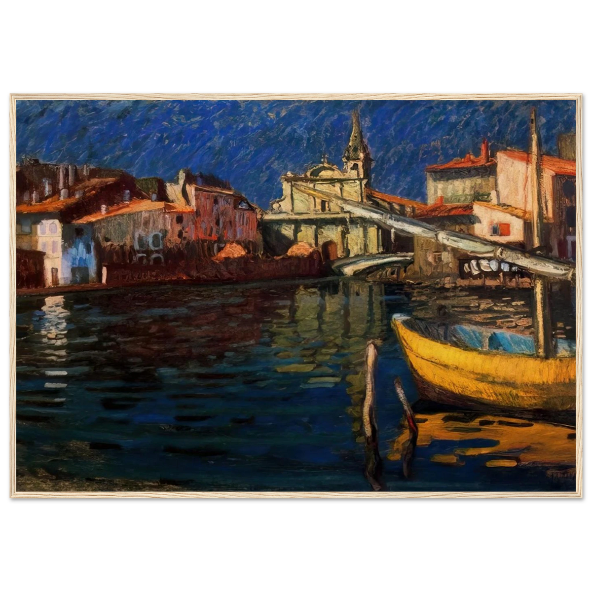 MARTIGUES Framed Poster | Raoul Dufy Framed Prints Wall Art | Raoul Dufy Shop