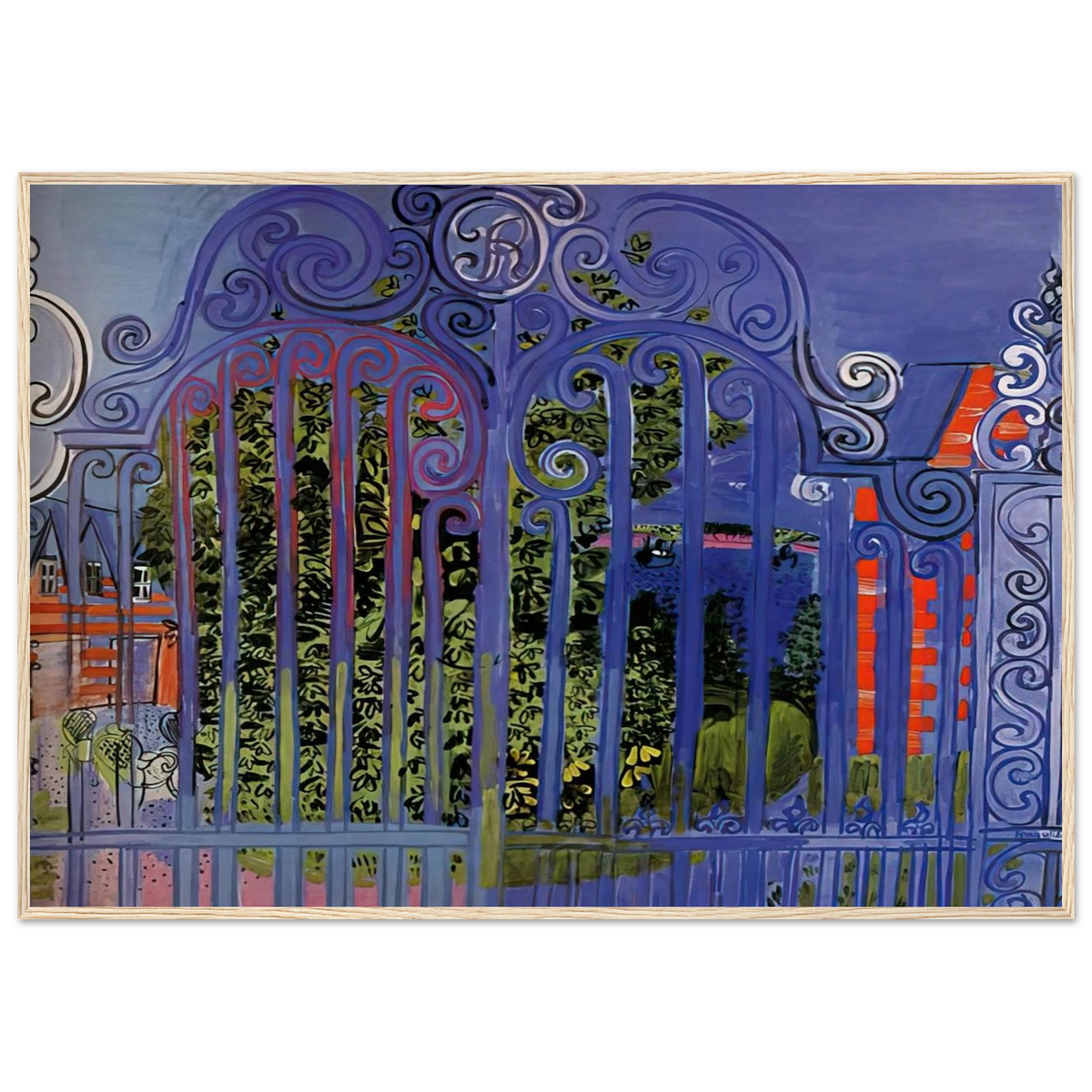 THE GRID 1930 Framed Poster | Raoul Dufy Framed Prints Wall Art | Raoul Dufy Shop