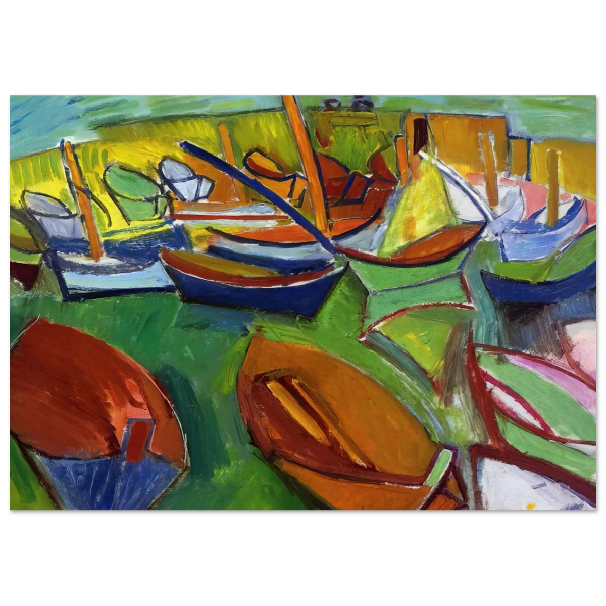 MARTIGUES 1907 Poster | Raoul Dufy Poster | Raoul Dufy Shop