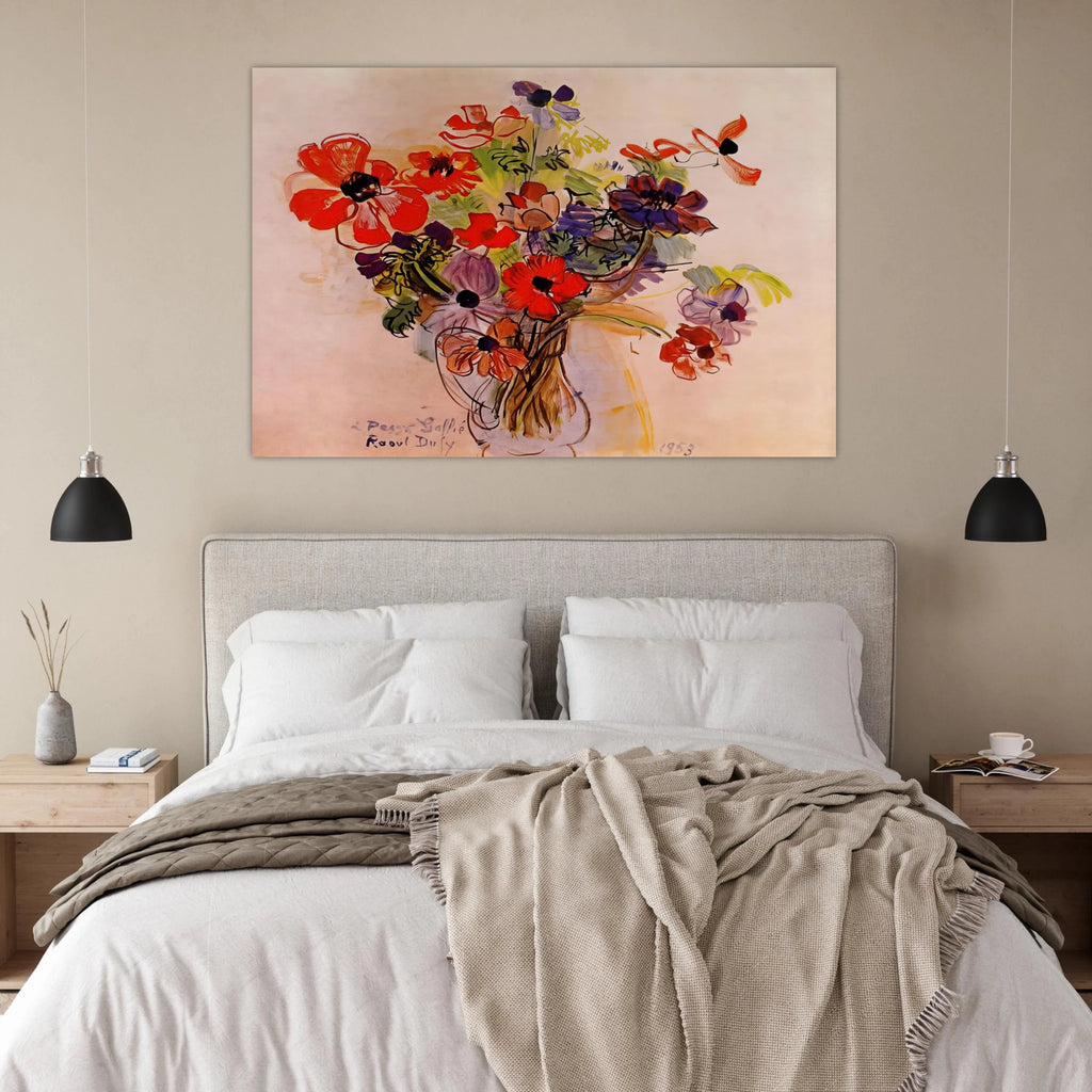 ANEMONES 1953 Poster | Raoul Dufy Poster | Raoul Dufy Shop