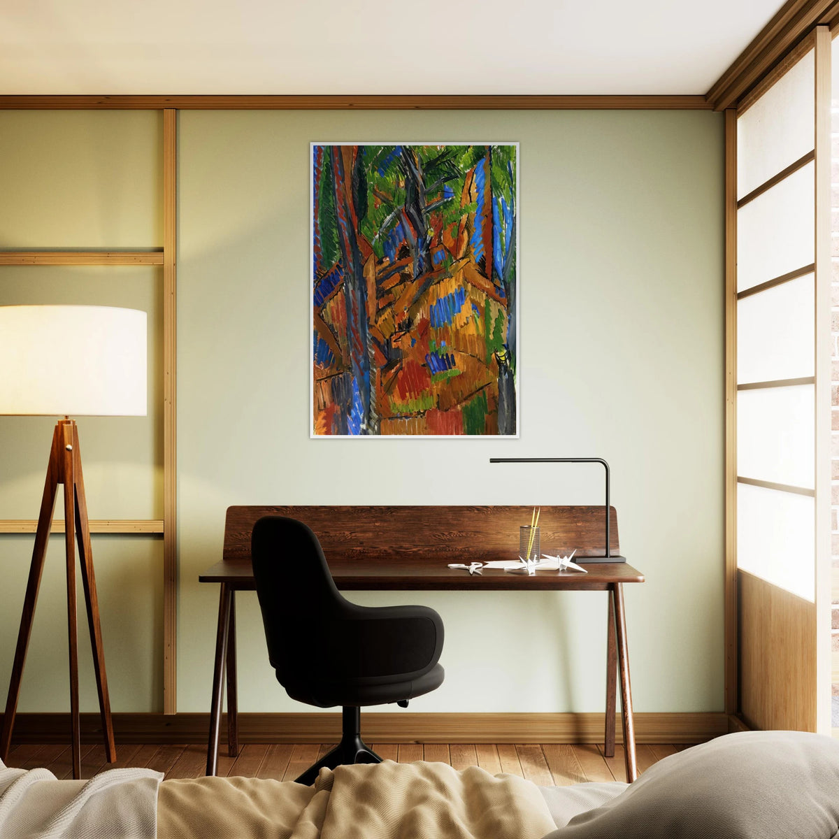TREES 1913 Framed Poster | Raoul Dufy Framed Prints Wall Art | Raoul Dufy Shop
