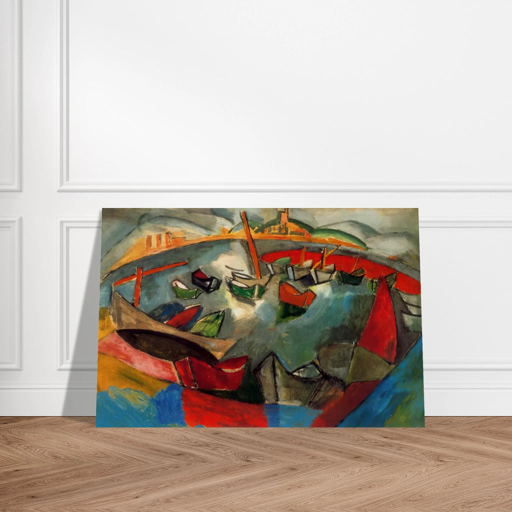 BOATS IN MARSEILLE 1908 Poster | Raoul Dufy Poster | Raoul Dufy Shop