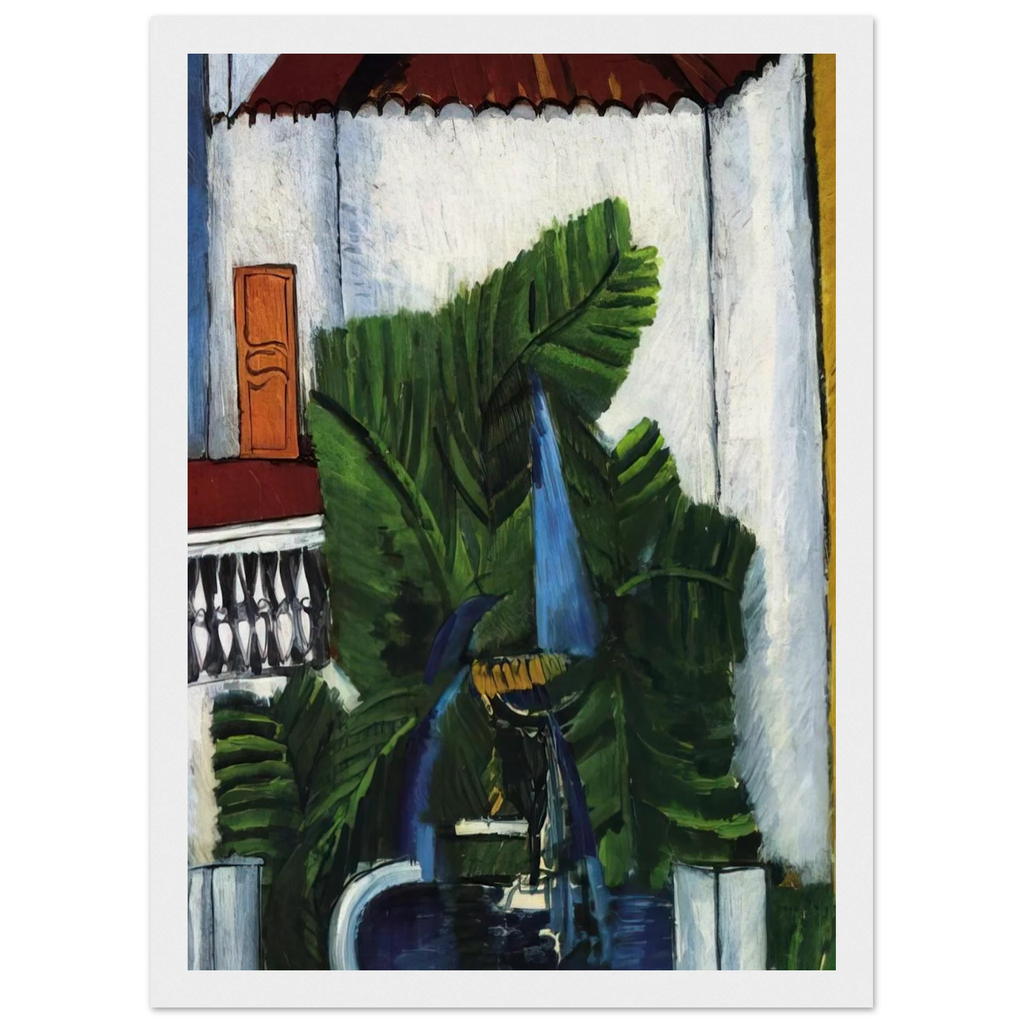 FOUNTAIN IN AVIGNON 1913 Framed Poster | Raoul Dufy Framed Prints Wall Art | Raoul Dufy Shop
