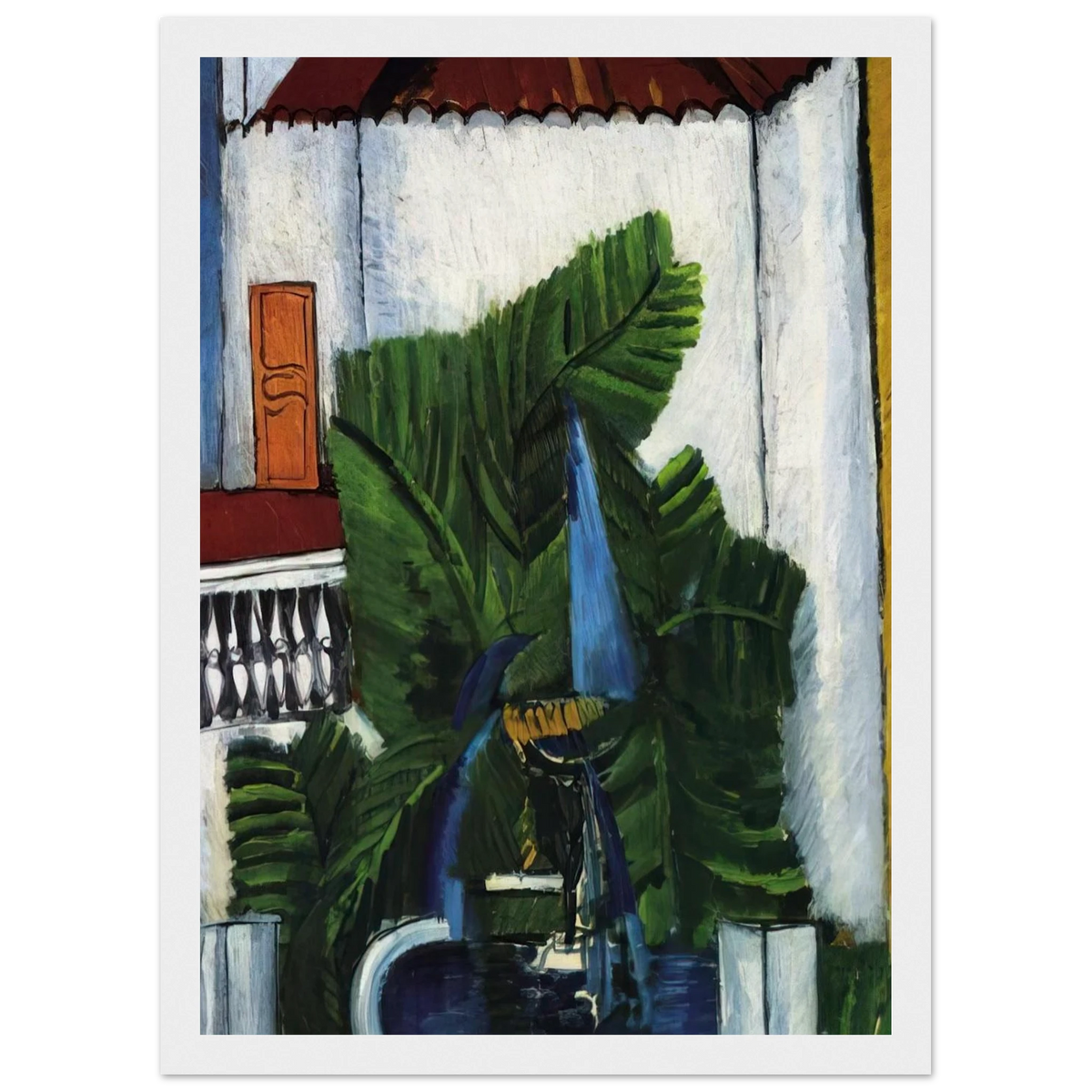 FOUNTAIN IN AVIGNON 1913 Framed Poster | Raoul Dufy Framed Prints Wall Art | Raoul Dufy Shop