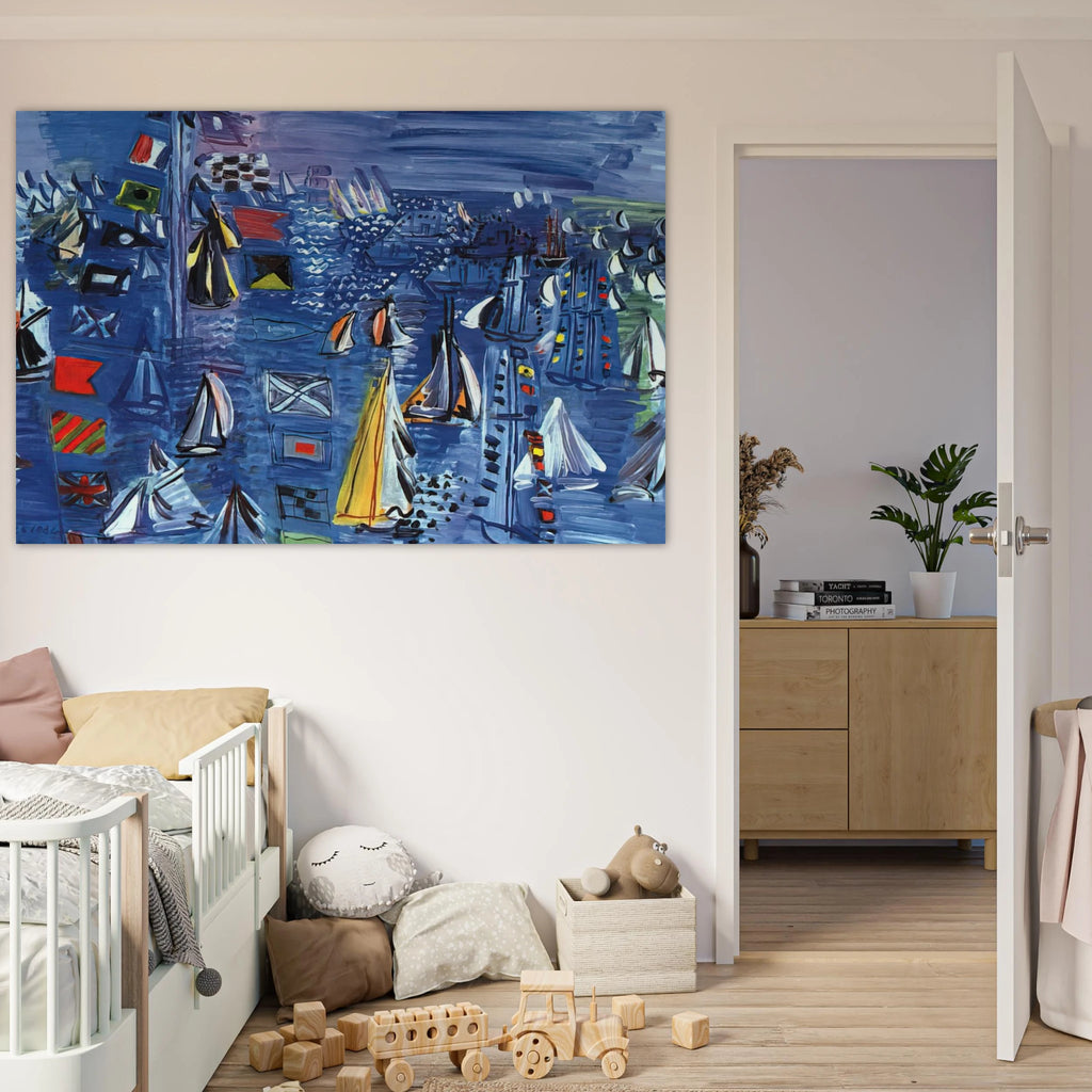 REGATTA AT COWES 1934 Poster | Raoul Dufy Poster | Raoul Dufy Shop