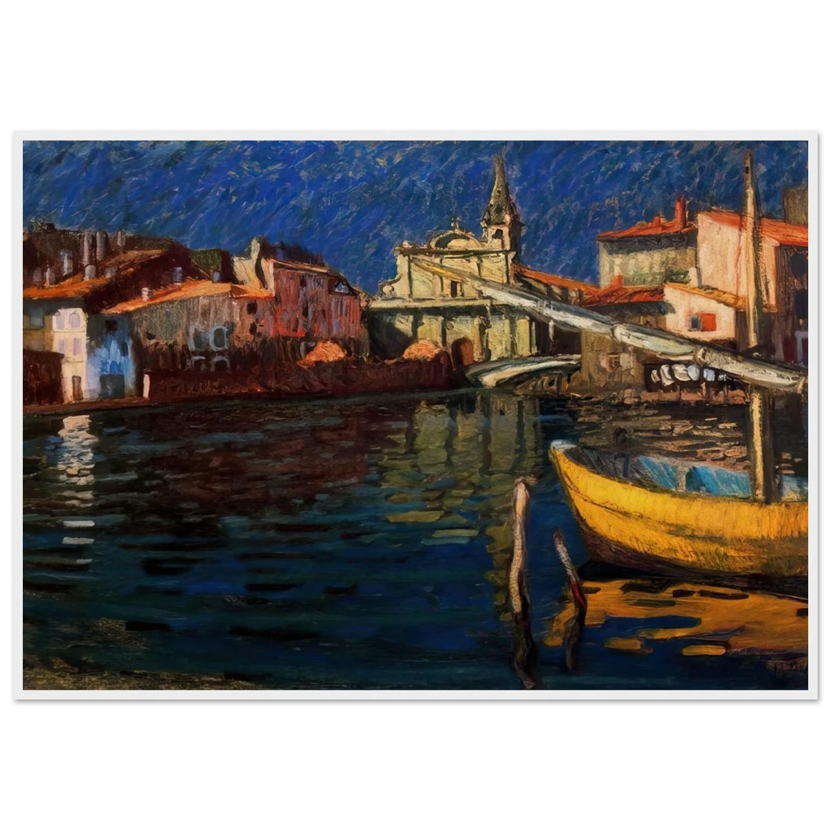MARTIGUES Framed Poster | Raoul Dufy Framed Prints Wall Art | Raoul Dufy Shop