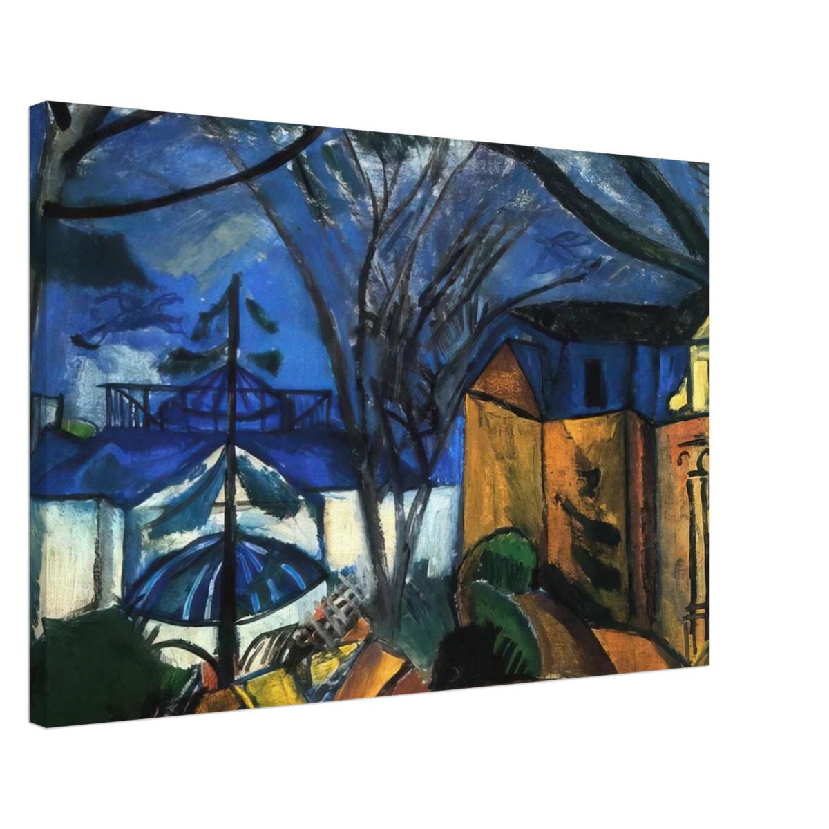 THE BOTANICAL GARDEN 1910 Canvas | Raoul Dufy Canvas | Raoul Dufy Shop