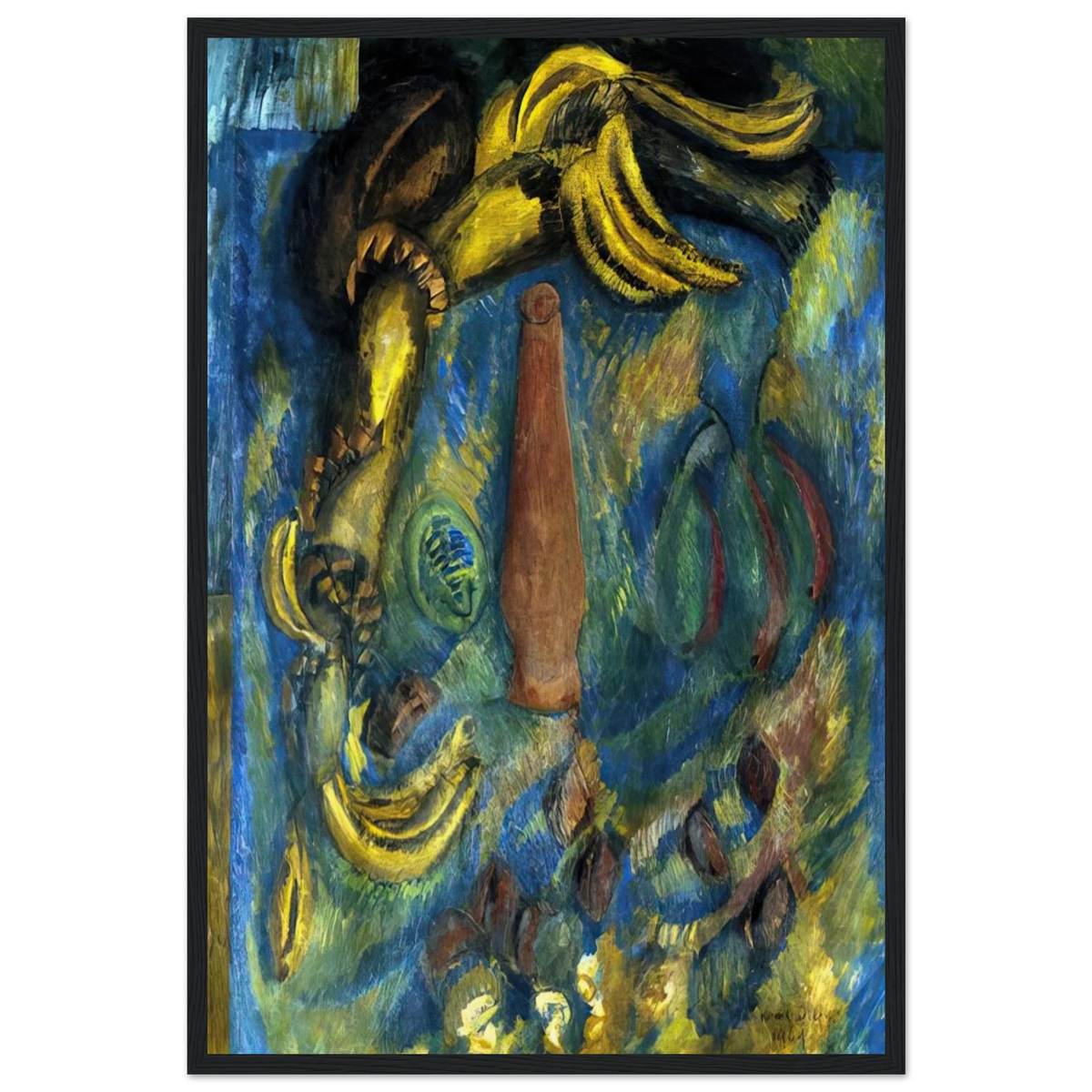 STILL LIFE WITH BANANAS 1909 Framed Poster | Raoul Dufy Framed Prints Wall Art | Raoul Dufy Shop