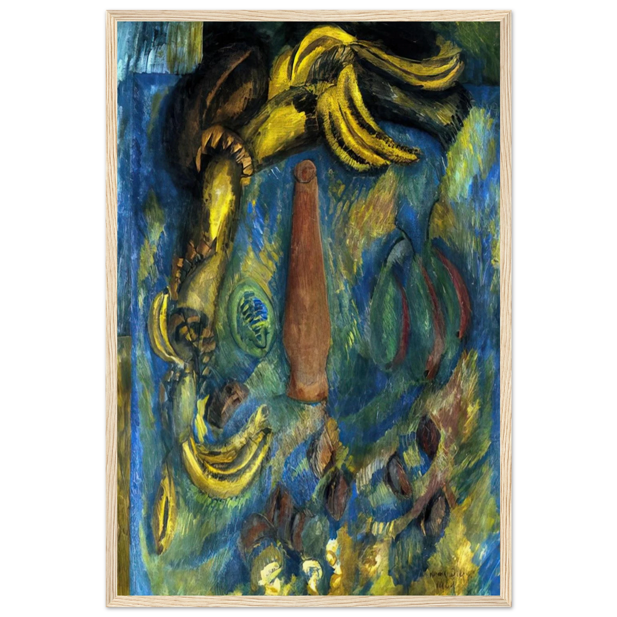 STILL LIFE WITH BANANAS 1909 Framed Poster | Raoul Dufy Framed Prints Wall Art | Raoul Dufy Shop