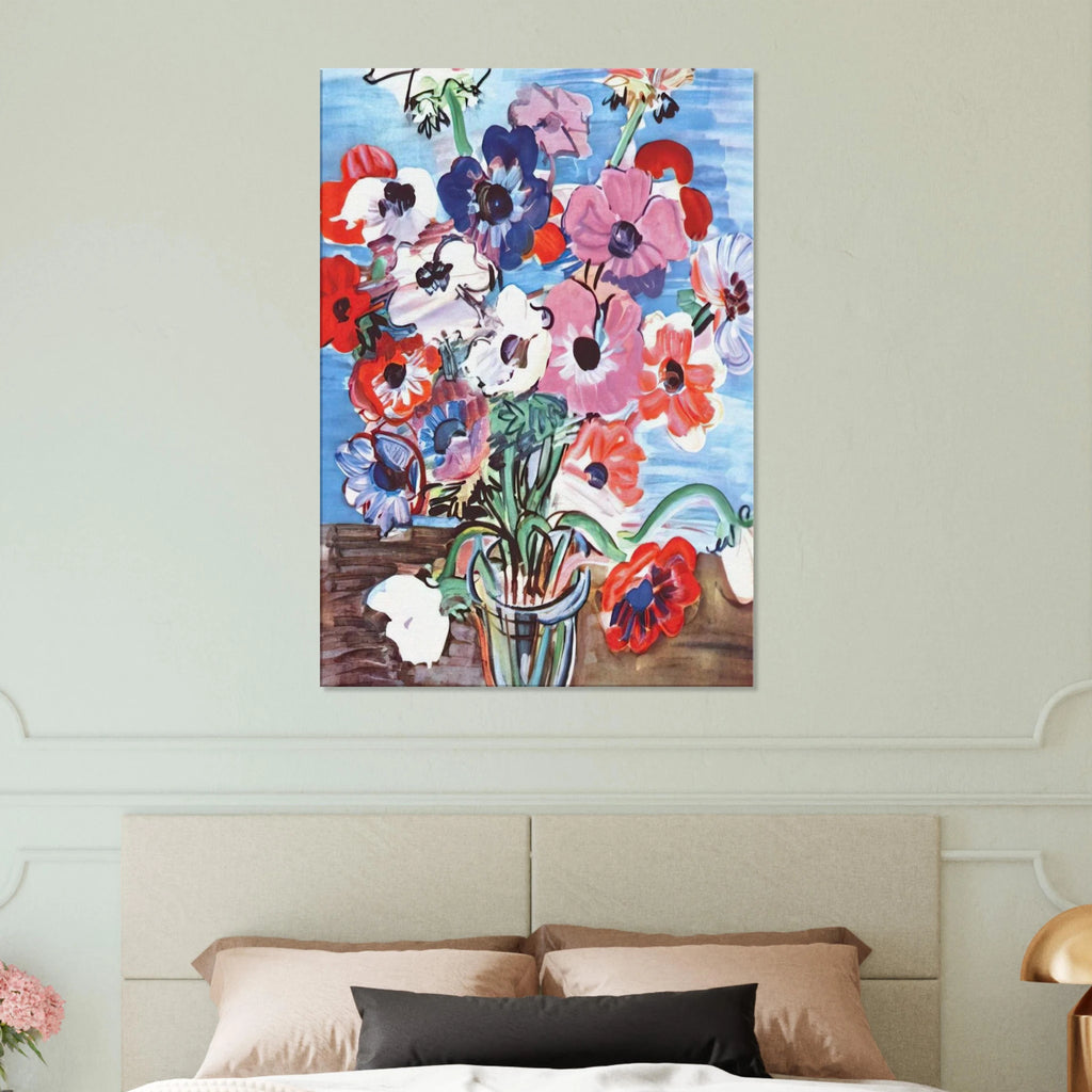 ANEMONES 1937 Canvas | Raoul Dufy Canvas | Raoul Dufy Shop