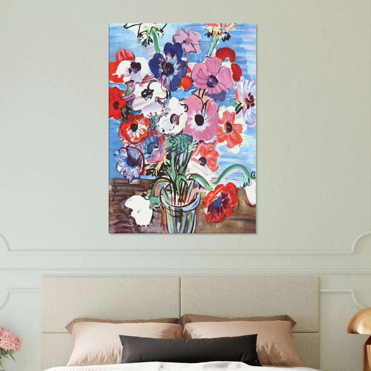 ANEMONES 1937 Canvas | Raoul Dufy Canvas | Raoul Dufy Shop