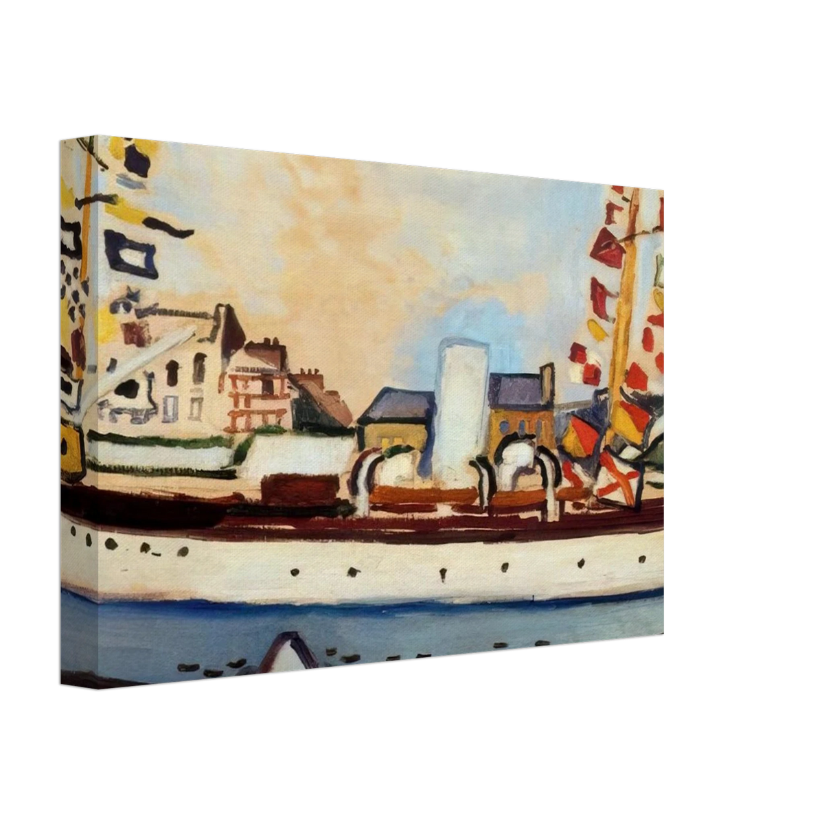 THE ENGLISH YACHT 1906 Canvas | Raoul Dufy Canvas | Raoul Dufy Shop