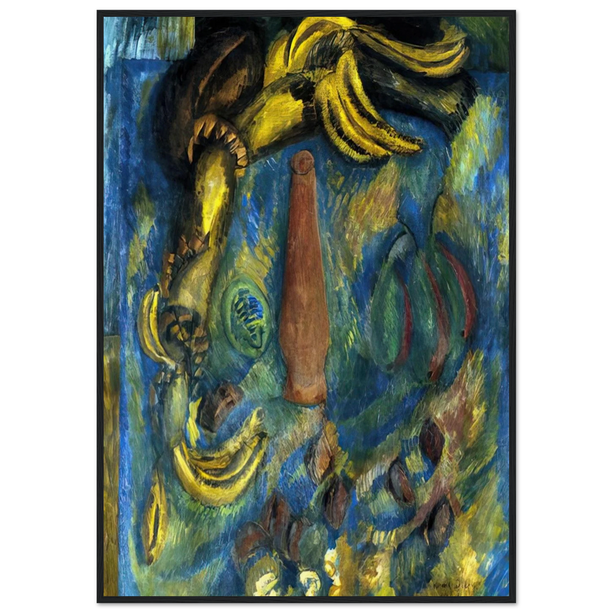 STILL LIFE WITH BANANAS 1909 Framed Poster | Raoul Dufy Framed Prints Wall Art | Raoul Dufy Shop