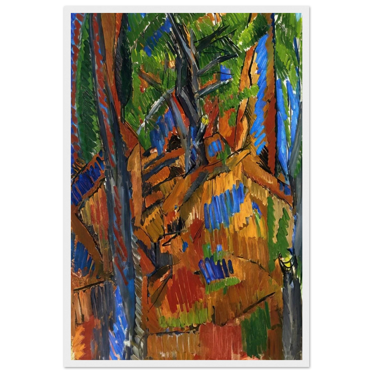 TREES 1913 Framed Poster | Raoul Dufy Framed Prints Wall Art | Raoul Dufy Shop