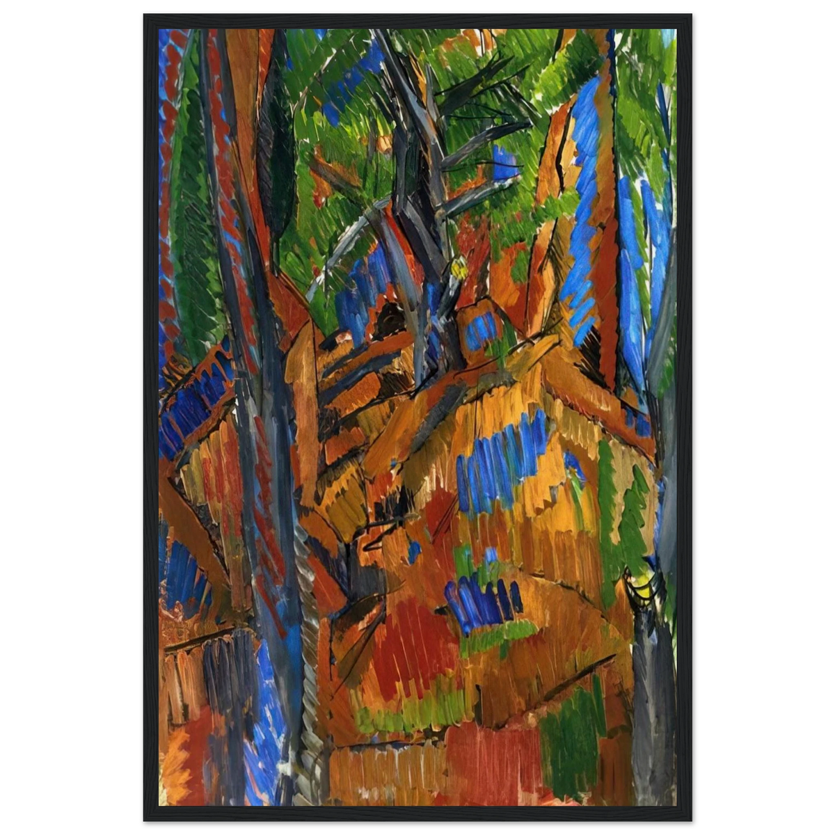TREES 1913 Framed Poster | Raoul Dufy Framed Prints Wall Art | Raoul Dufy Shop