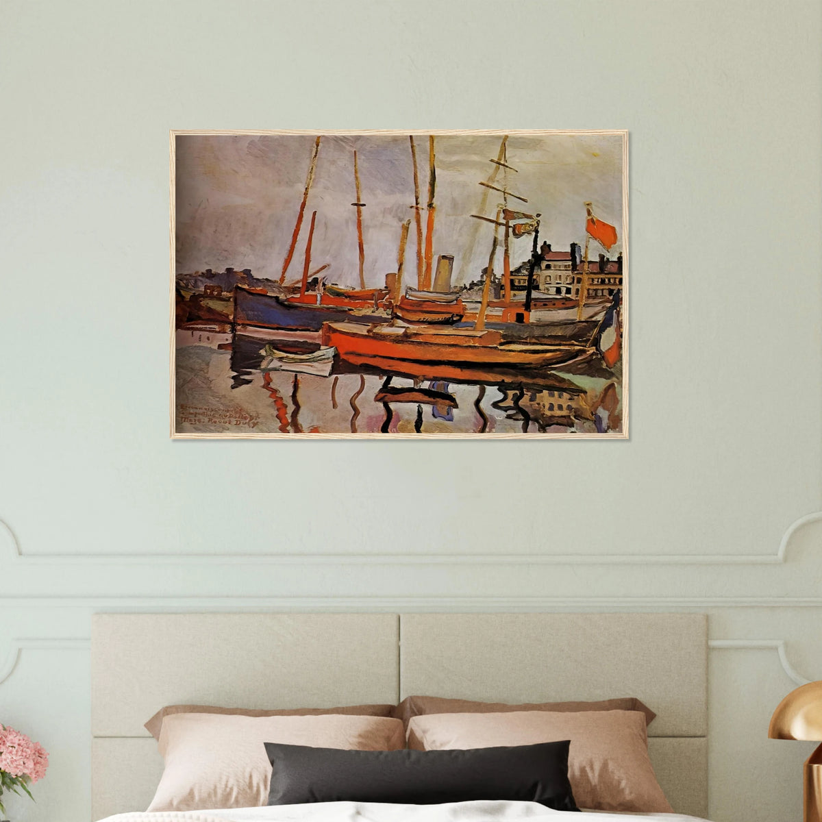 THE PORT OF LE HAVRE 1906 Framed Poster | Raoul Dufy Framed Prints Wall Art | Raoul Dufy Shop