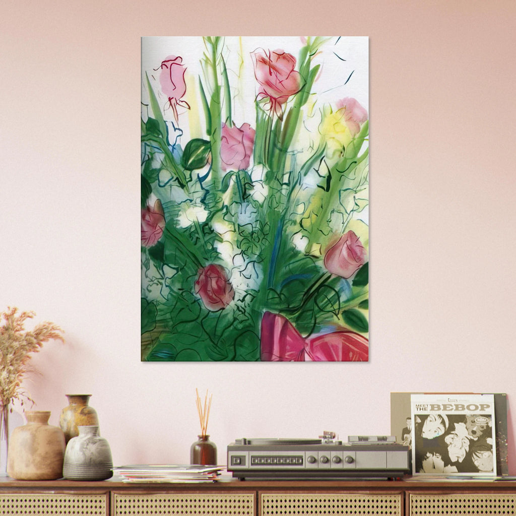 BOUQUET OF ROSES Canvas | Raoul Dufy Canvas | Raoul Dufy Shop