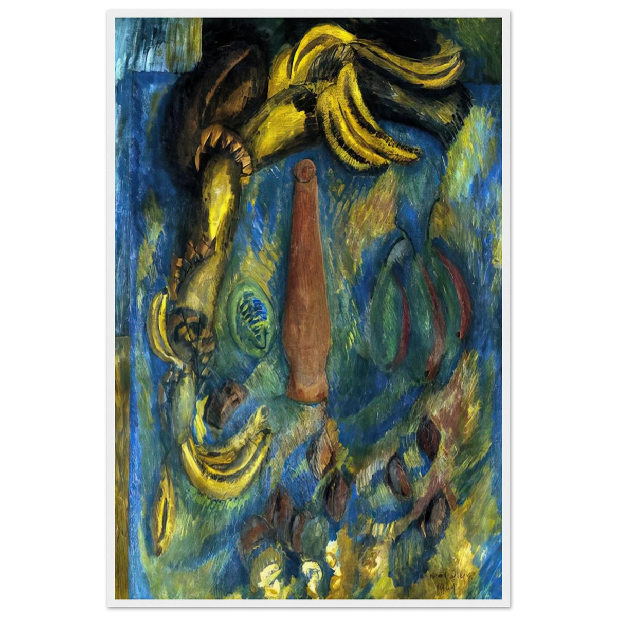 STILL LIFE WITH BANANAS 1909 Framed Poster | Raoul Dufy Framed Prints Wall Art | Raoul Dufy Shop