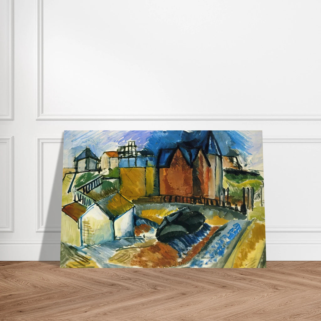 THE BEACH AT HAVRE 1910 Poster | Raoul Dufy Poster | Raoul Dufy Shop