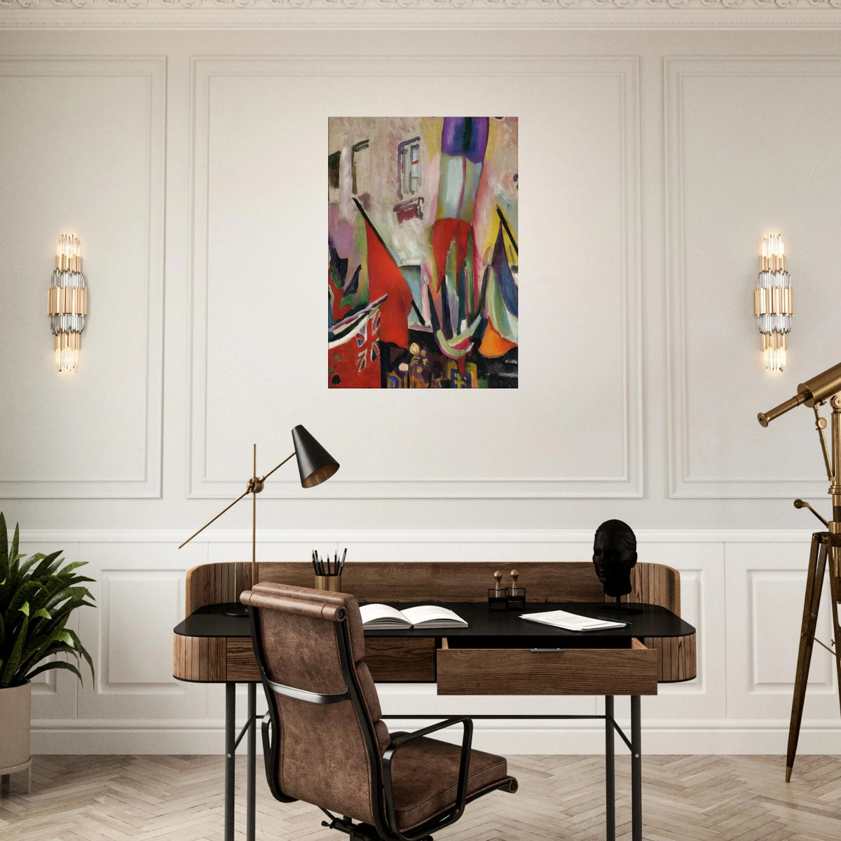 FLAGS 1906 Canvas | Raoul Dufy Canvas | Raoul Dufy Shop