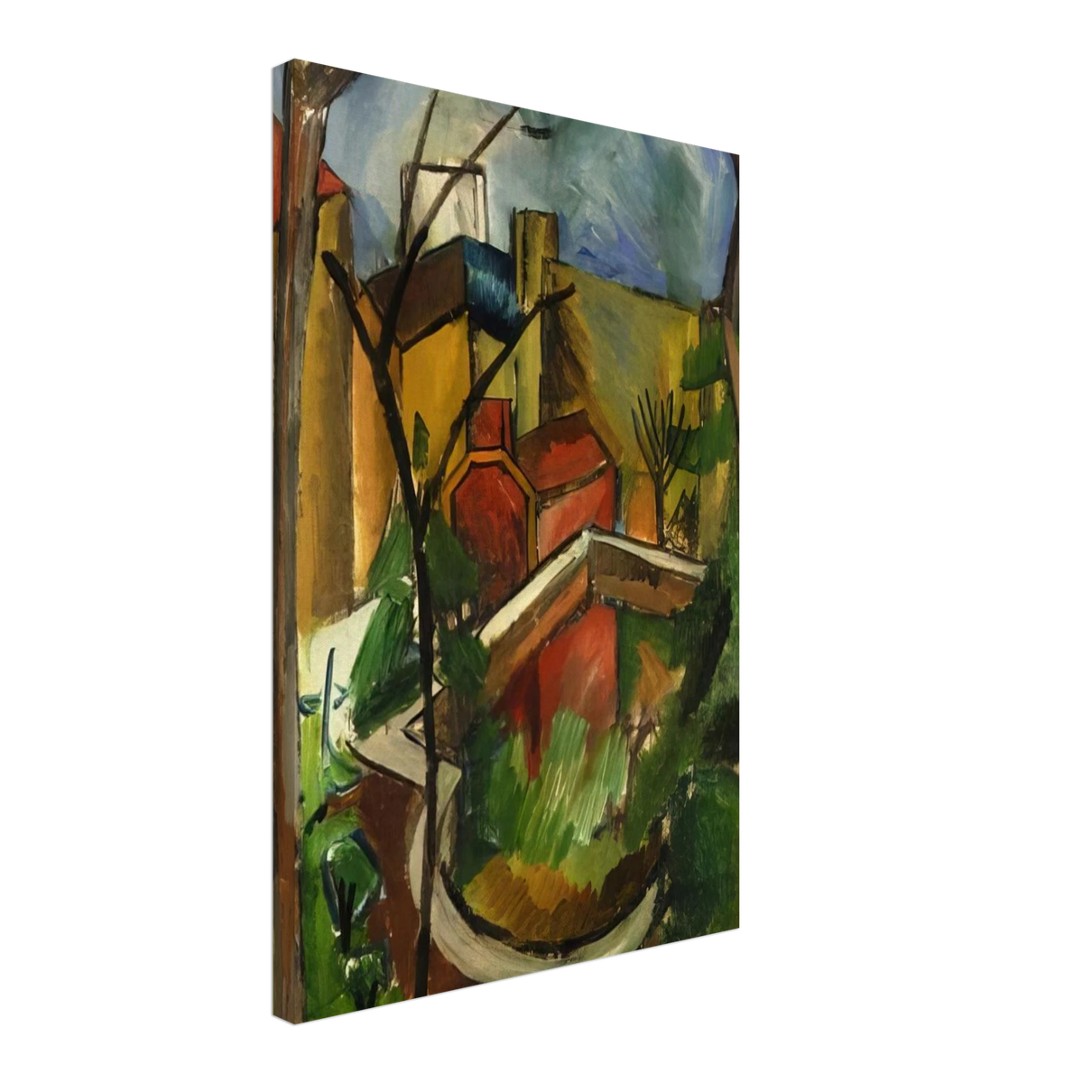 LANDSCAPE OF FALAISE 1910 Canvas | Raoul Dufy Canvas | Raoul Dufy Shop