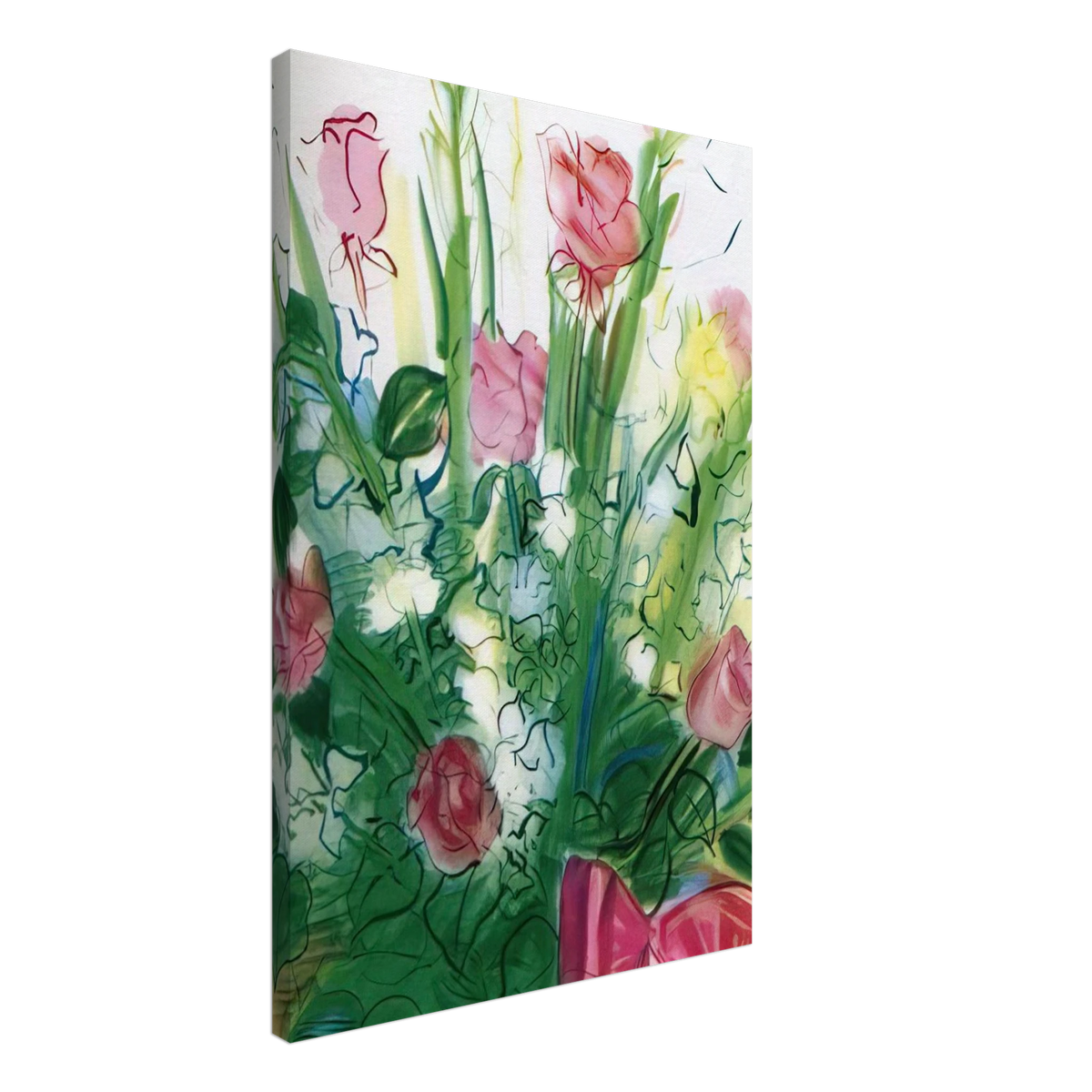 BOUQUET OF ROSES Canvas | Raoul Dufy Canvas | Raoul Dufy Shop