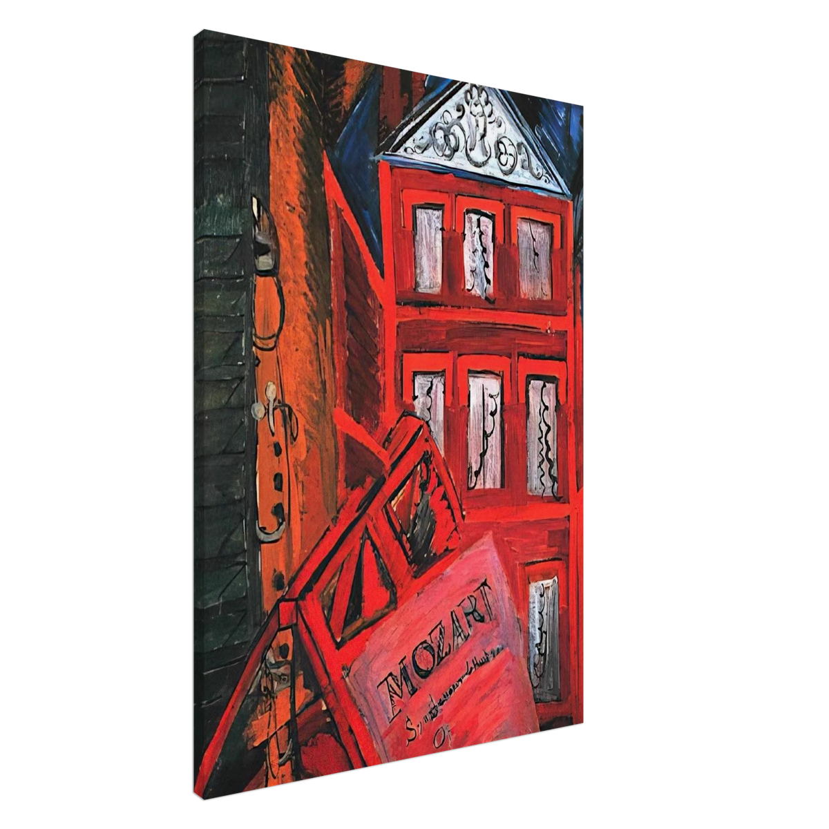 HOMMAGE TO MOZART 1915 Canvas | Raoul Dufy Canvas | Raoul Dufy Shop