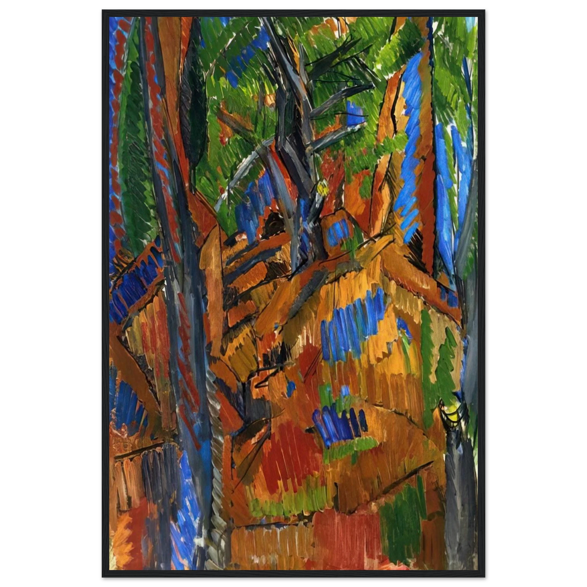 TREES 1913 Framed Poster | Raoul Dufy Framed Prints Wall Art | Raoul Dufy Shop