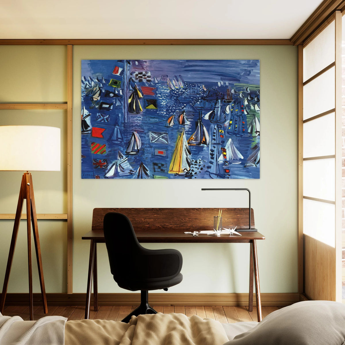 REGATTA AT COWES 1934 Poster | Raoul Dufy Poster | Raoul Dufy Shop