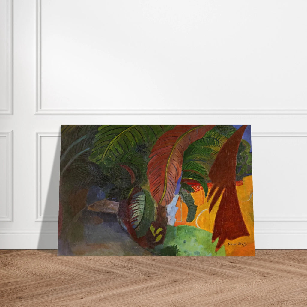 PALM TREES AT MARTIGUES HOMAGE TO GAUGUIN 1910 Poster | Raoul Dufy Poster | Raoul Dufy Shop